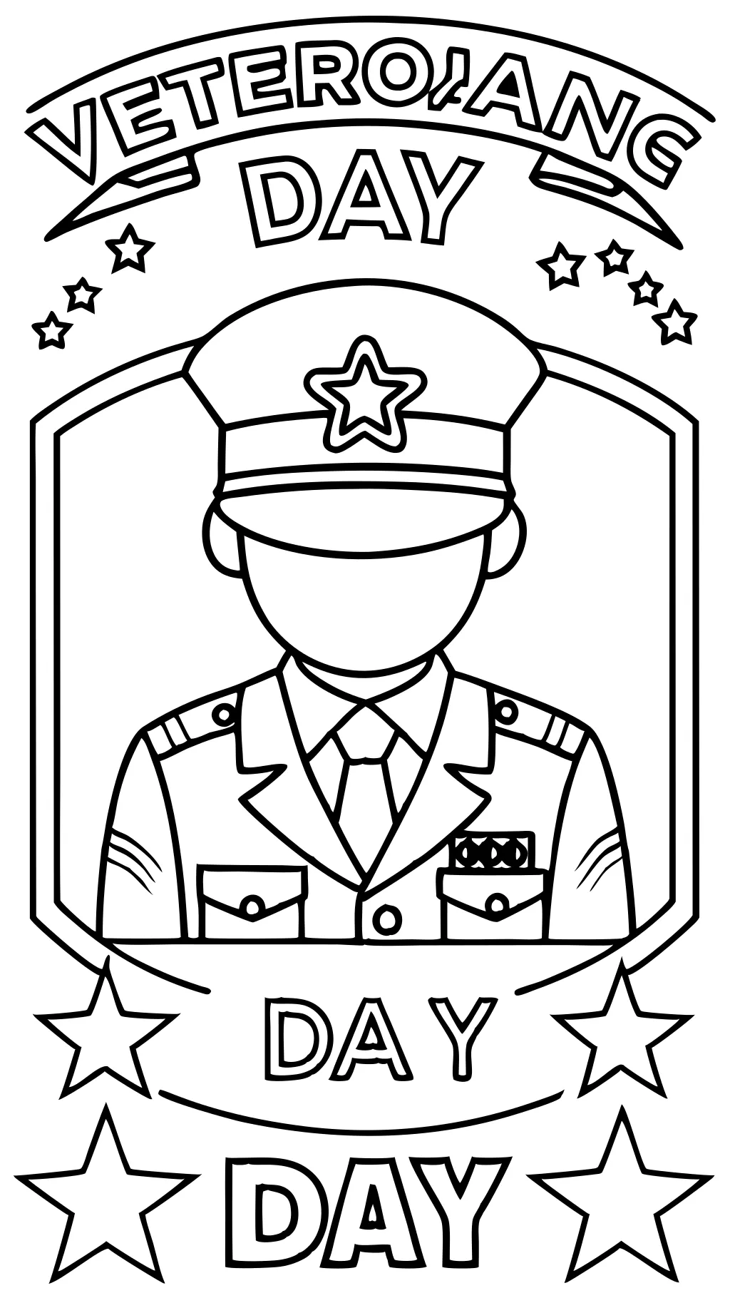 veterans day free printable coloring pages